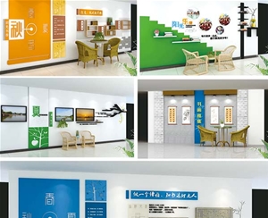 學校連廊小空間墻面設(shè)計-學校文化建設(shè)